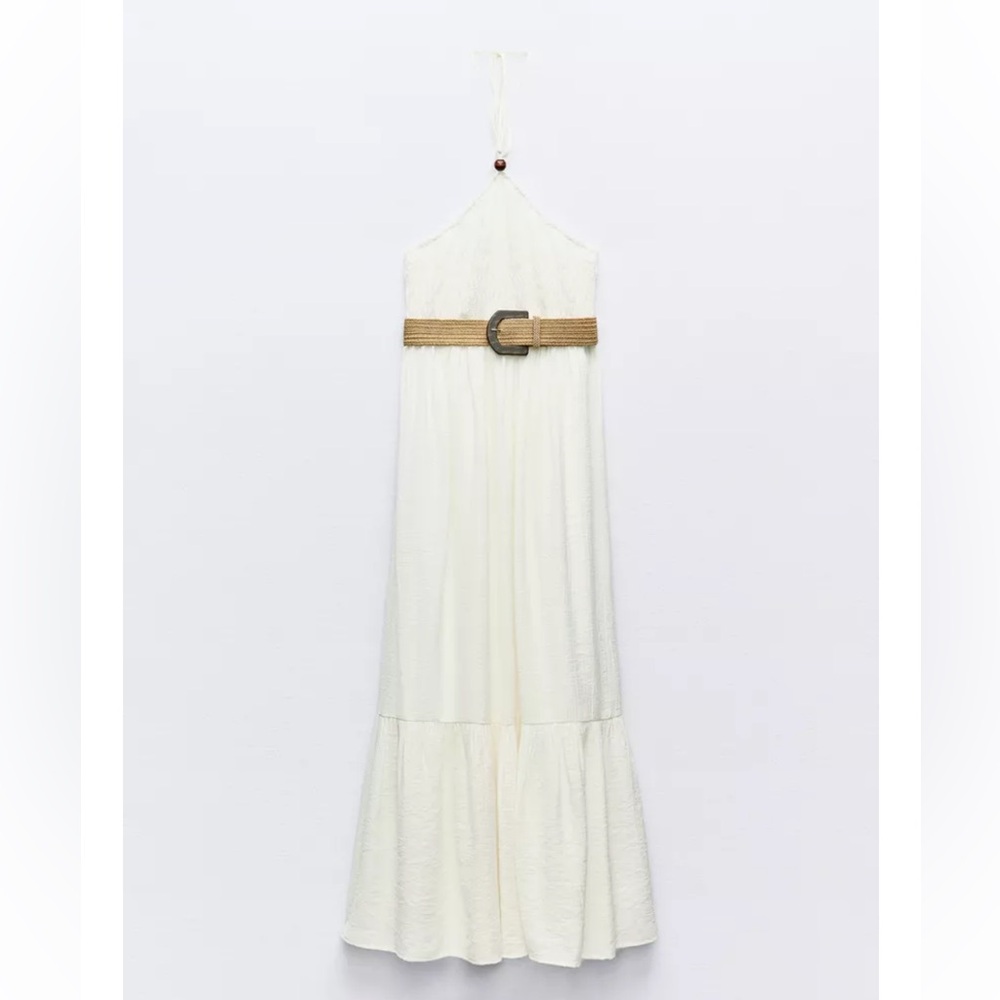 Zara white dress